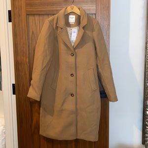 Abercrombie & Fitch Wool Dad Coat